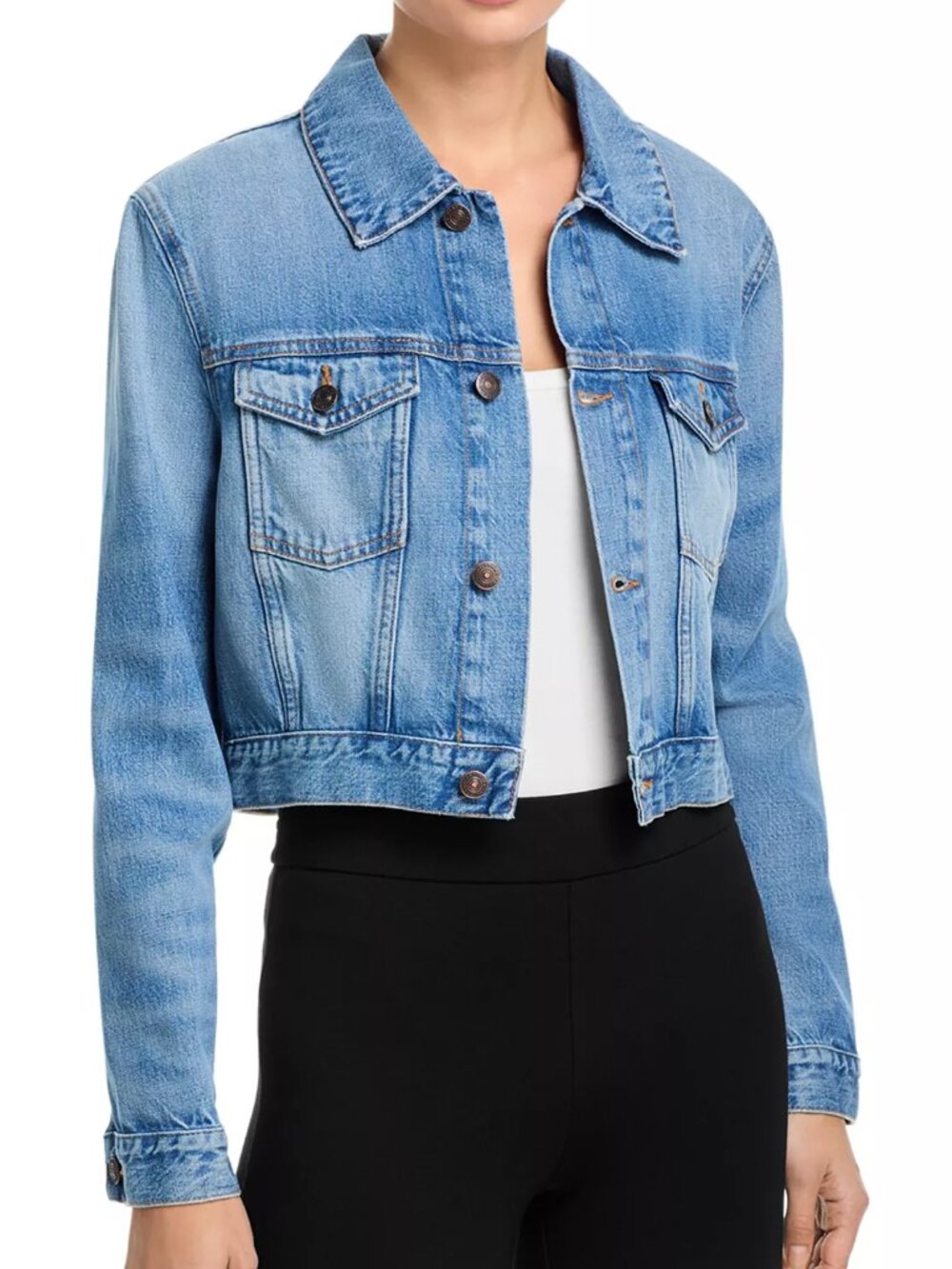 Frame Off Duty Classic Denim Jacket - NWT - Size M